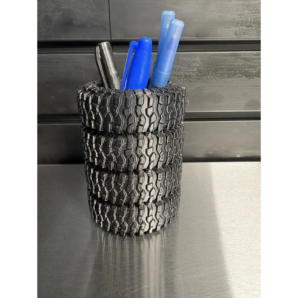 Tire Pen Pencil Holder – Perfect for Mechanics, Car Enthusiasts & Professionals